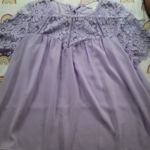 Lilac dress top